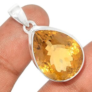 PENDENTIF quartz miel