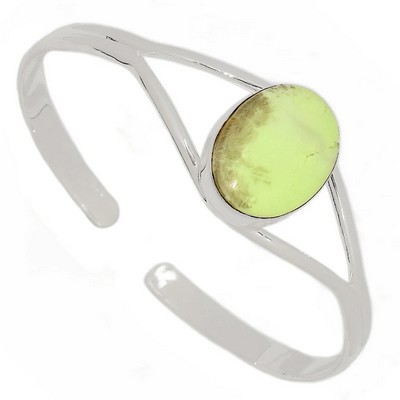 bracelet chrysoprase citron