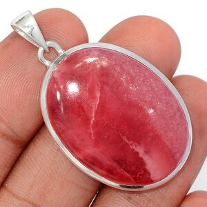 pendentif rhodochrosite gel