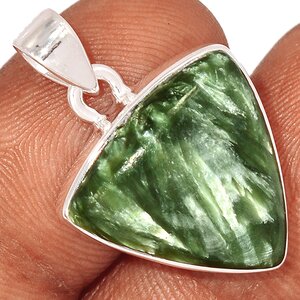 pendentif seraphinite