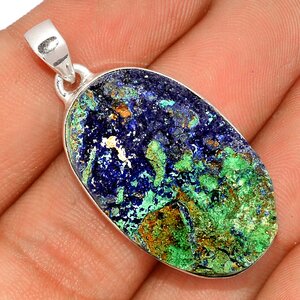 azurite sur malachite