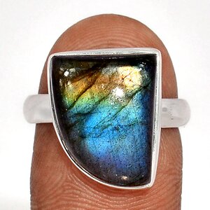 bague labradorite spectrolite