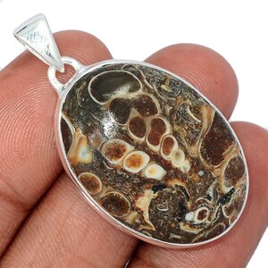 pendentif jaspe tortue