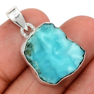 PENDENTIF larimar tranche