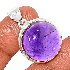 amethyste cabochon