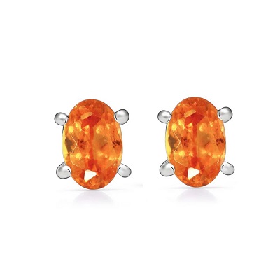 boucles grenat mandarin