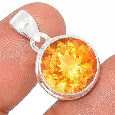 pendentif citrine